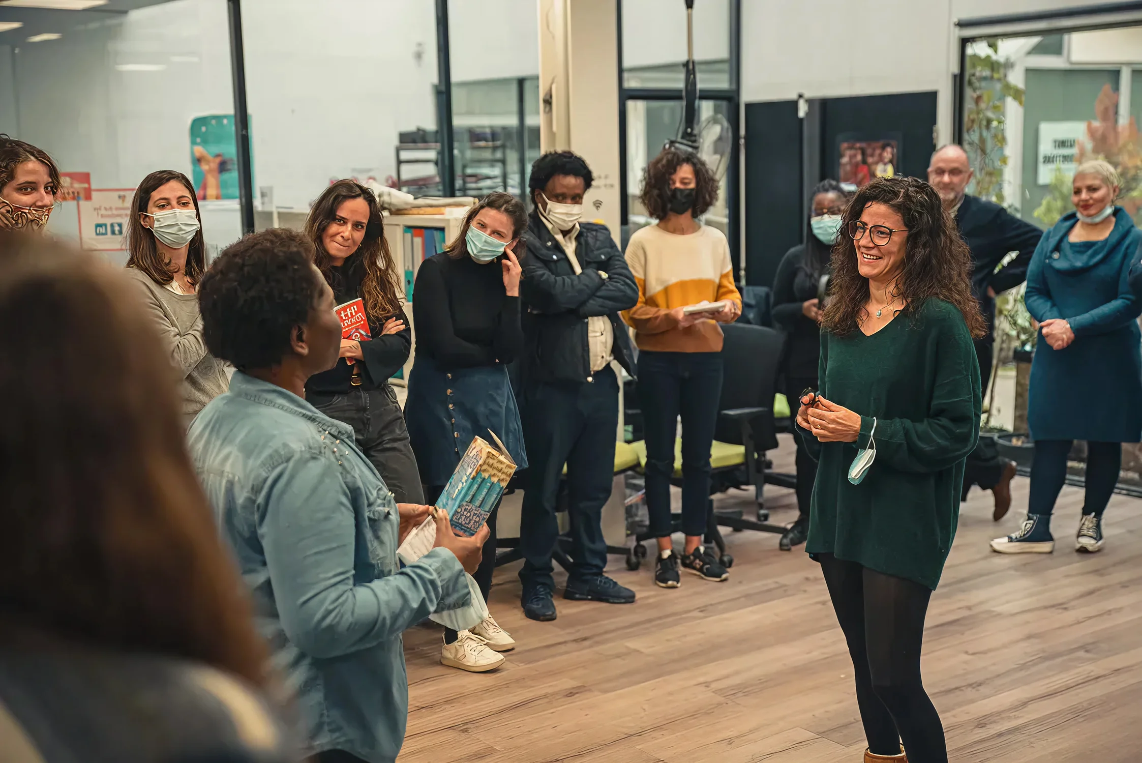 Nadia, redonner de la place avec classe aux personnes exilées