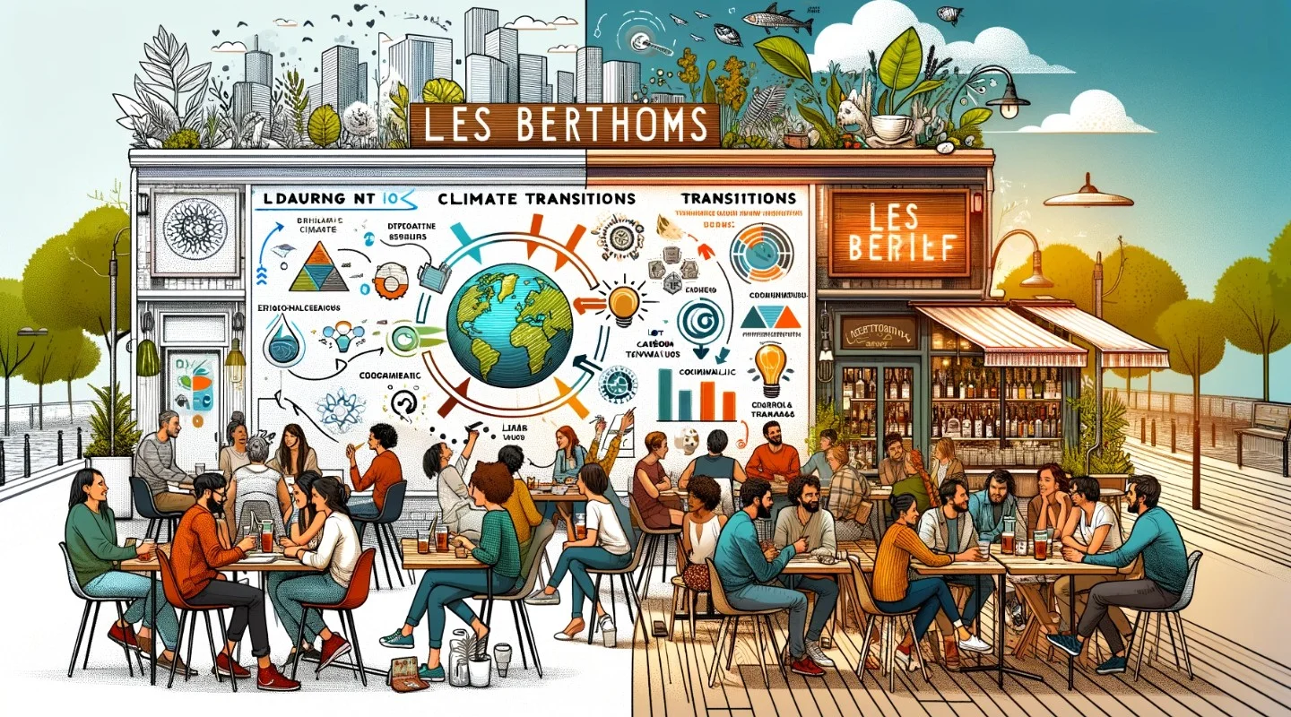 Atelier Inventons nos vies bas carbone au bar Les Berthom