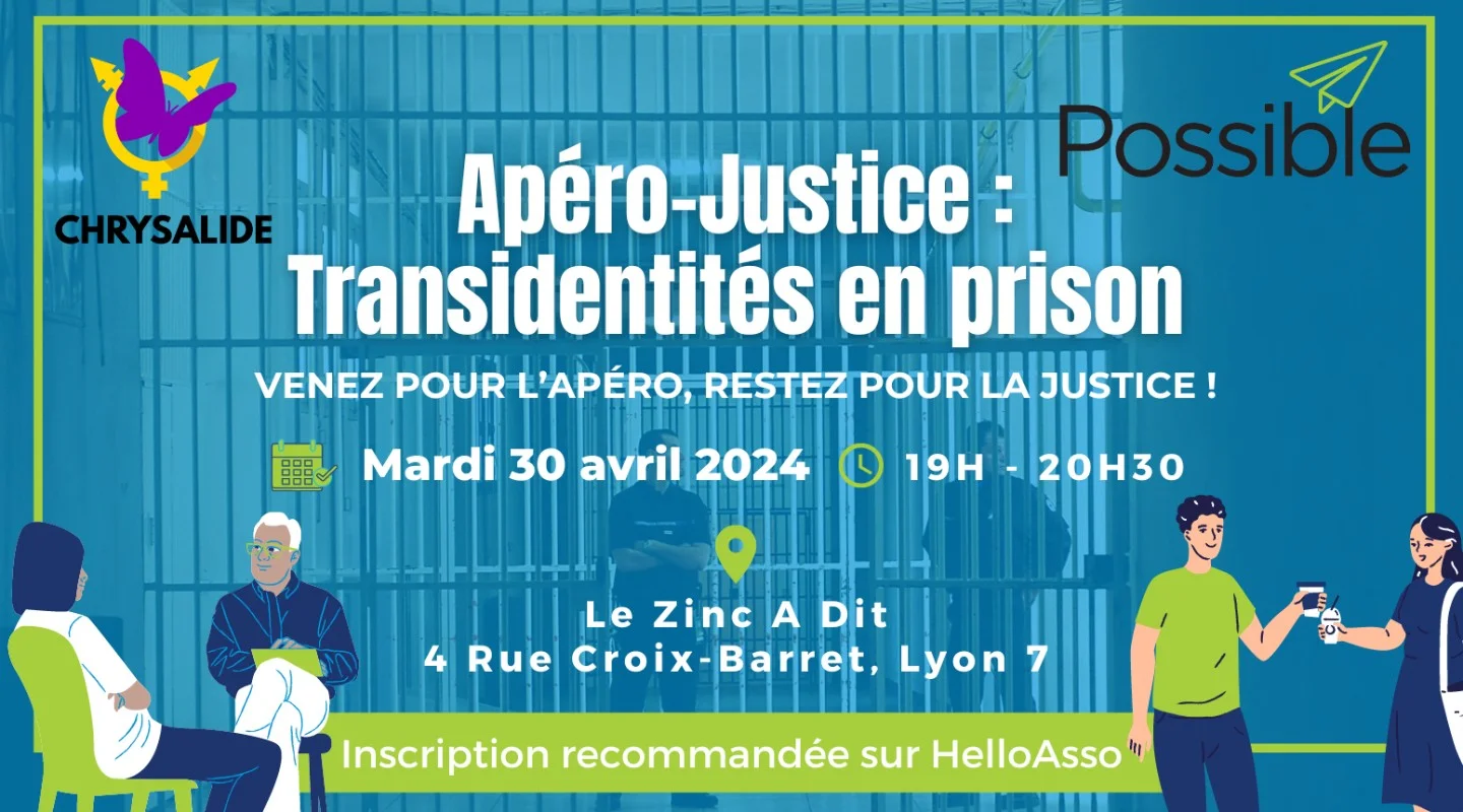 Apéro-Justice : Transidentités en prison