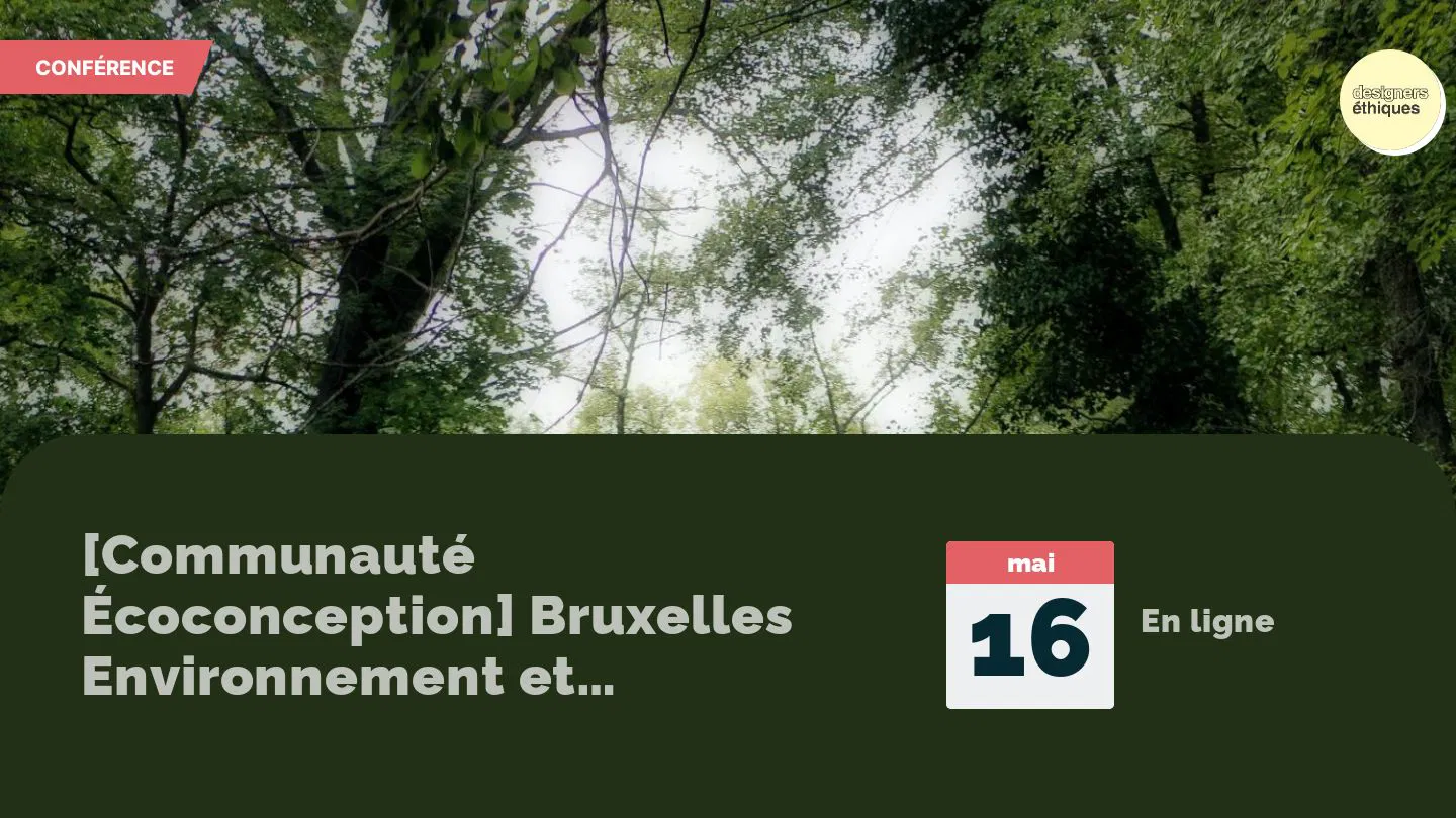 [Communauté Écoconception] Bruxelles Environnement et Greenspector 