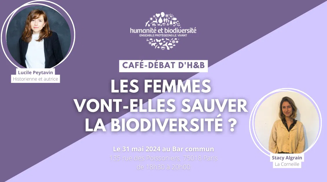 Café-débat « Les femmes vont-elles sauver la biodiversité ?»