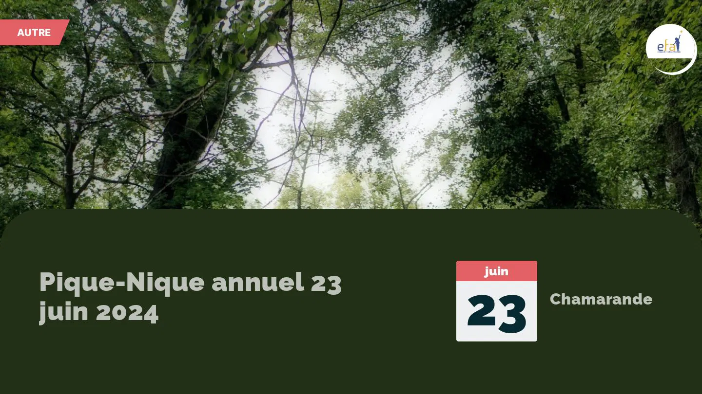 Pique-Nique annuel 23 juin 2024