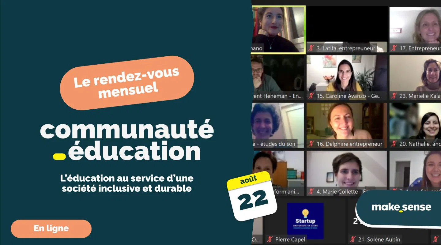 Le rendez-vous mensuel de la Communauté Éducation ! 