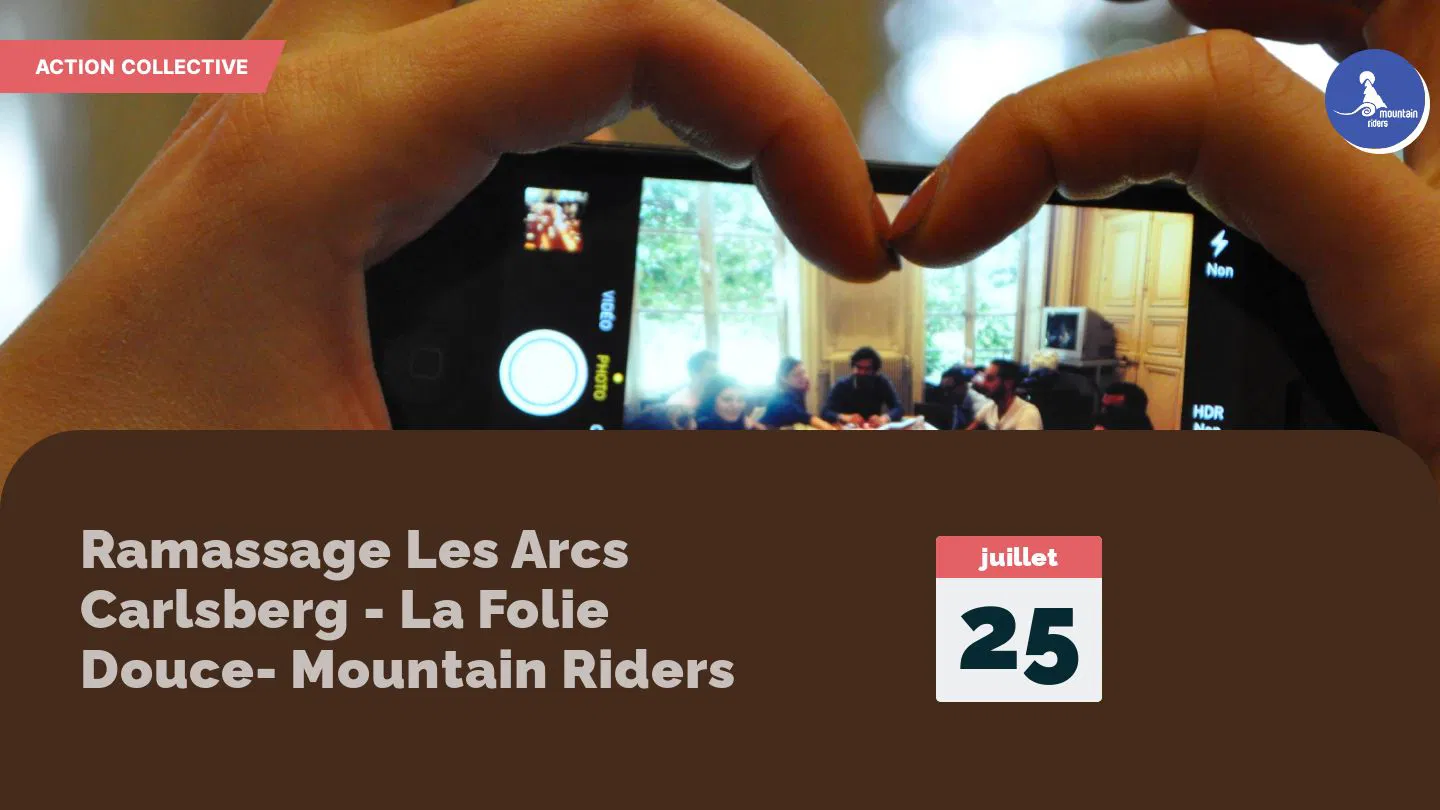 Ramassage Les Arcs Carlsberg - La Folie Douce- Mountain Riders