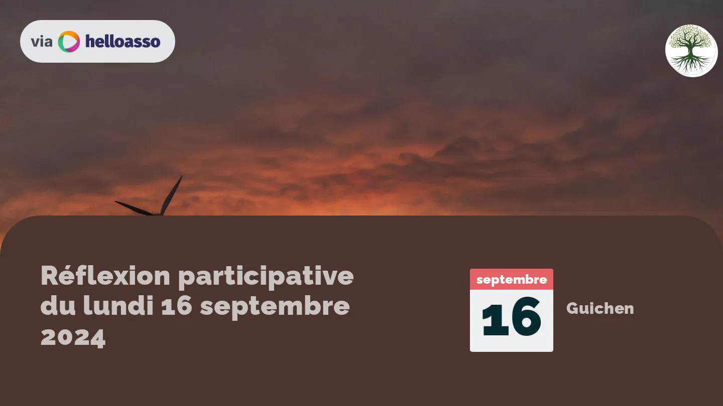 Réflexion participative du lundi 16 septembre 2024