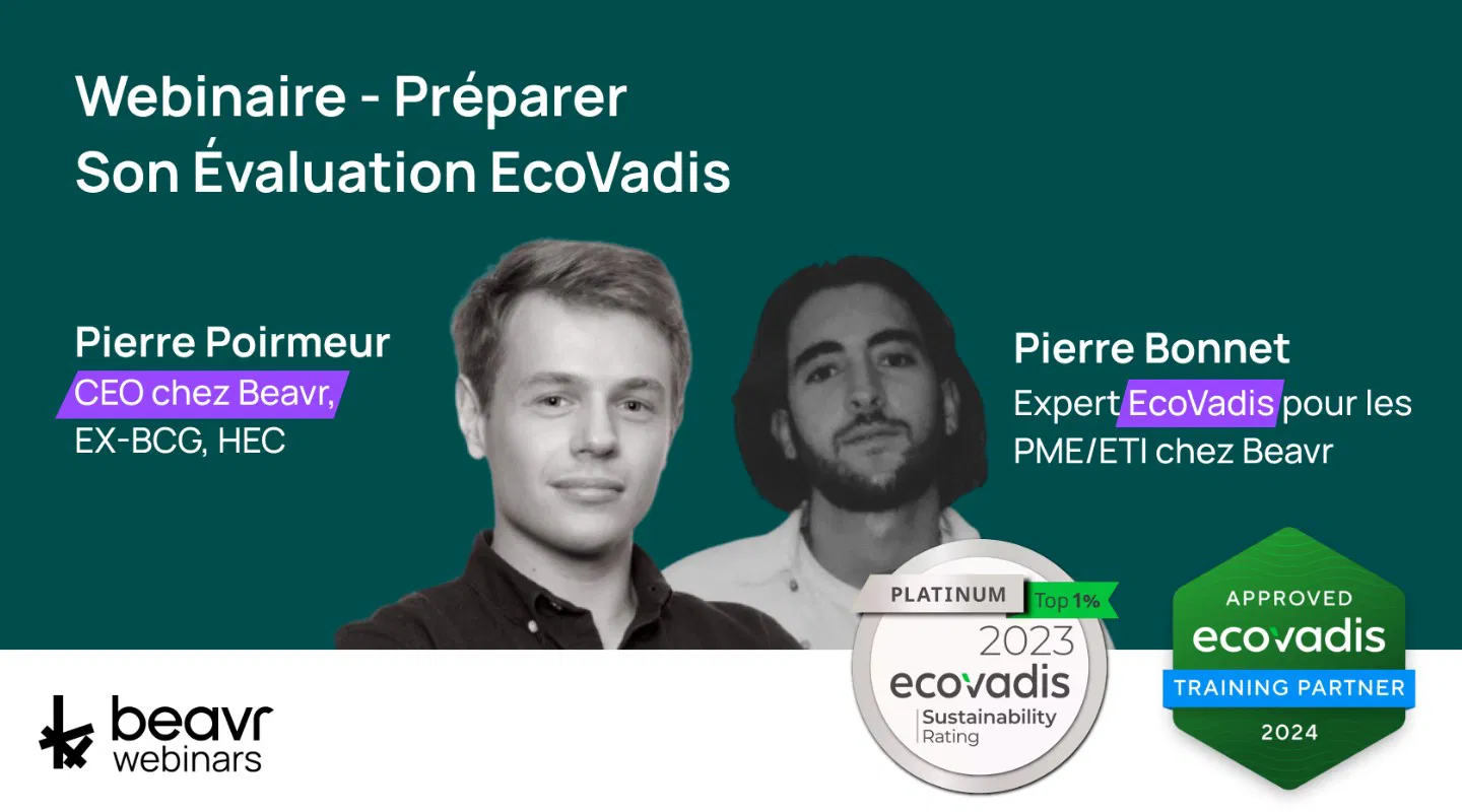 Préparer son évaluation EcoVadis