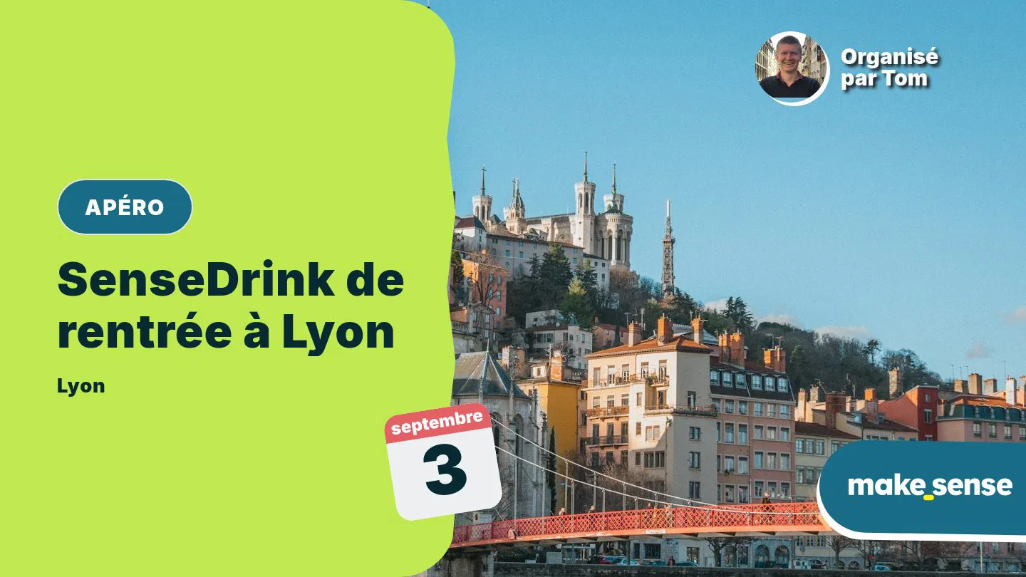 SenseDrink de rentrée à Lyon
