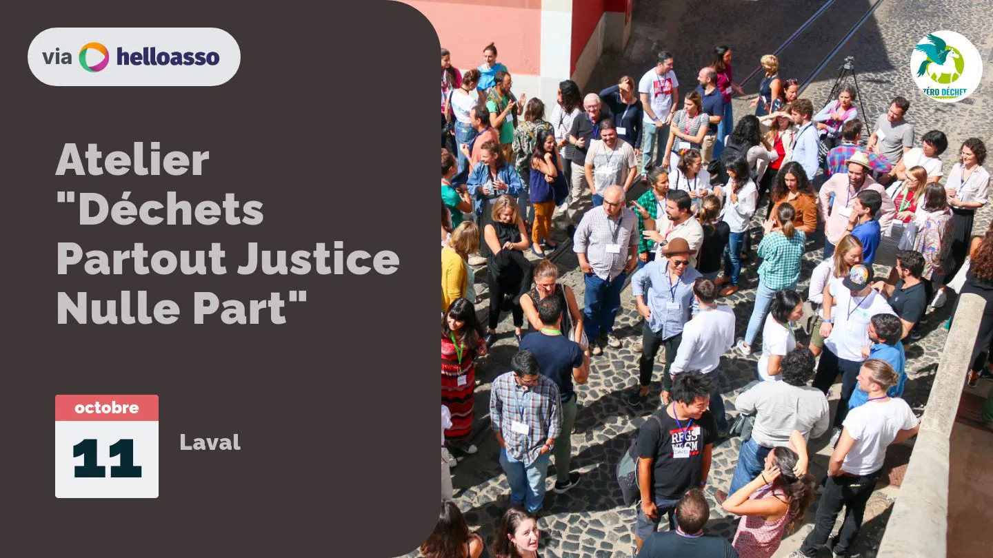 Atelier "Déchets Partout Justice Nulle Part"