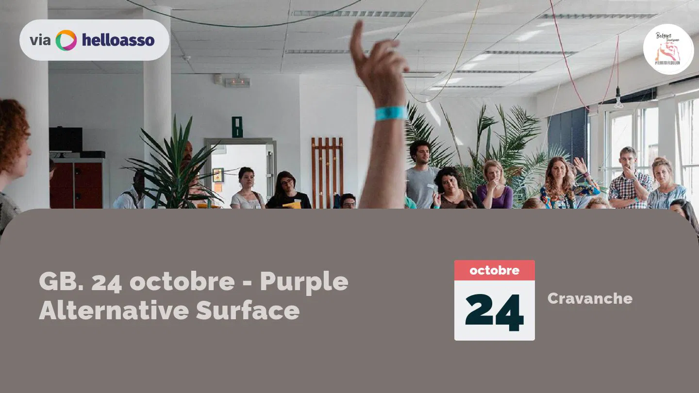 GB. 24 octobre  - Purple Alternative Surface 