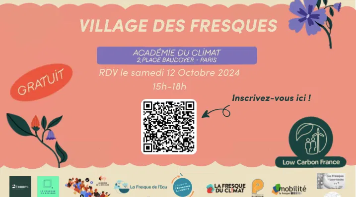 Village des Fresques - Forum Low Carbon 2024