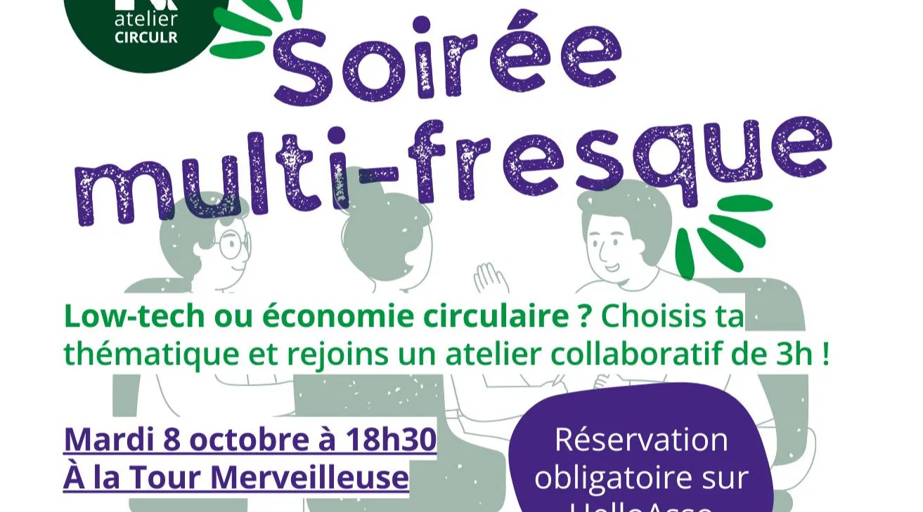 Fresques Low Tech & Economie circulaire