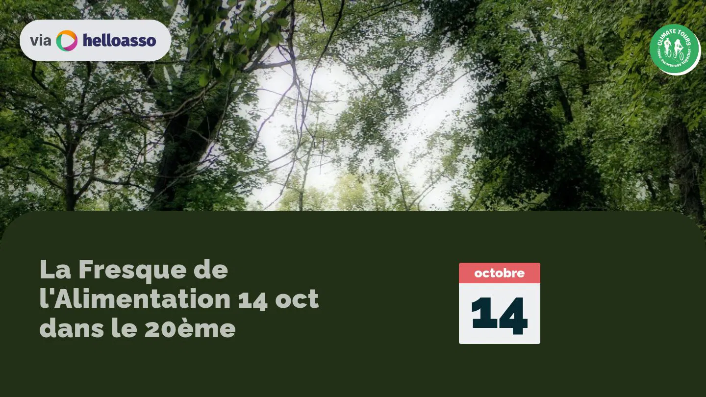 La Fresque de l'Alimentation 14 oct dans le 20ème