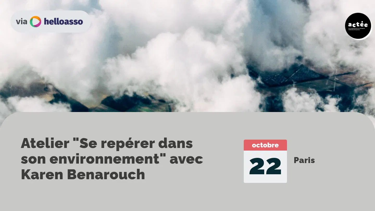 Atelier "Se repérer dans son environnement" avec Karen Benarouch