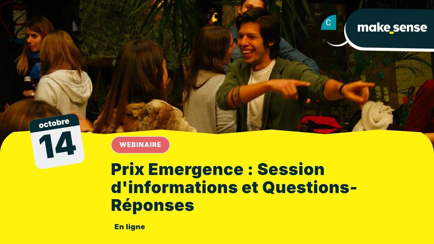 Prix Emergence : Session d'informations et Questions-Réponses