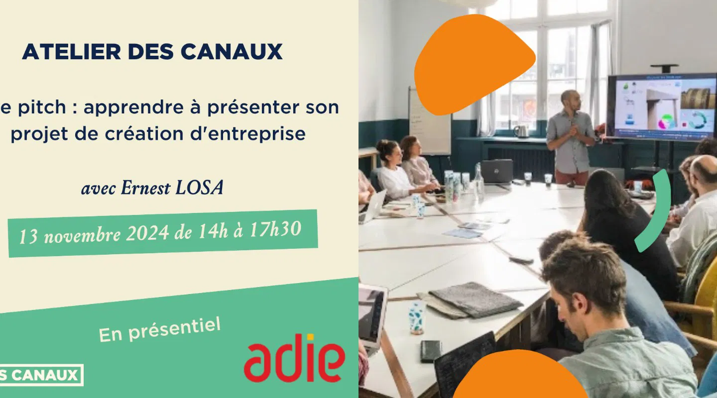 Atelier - Pitch : Apprendre à présenter son projet