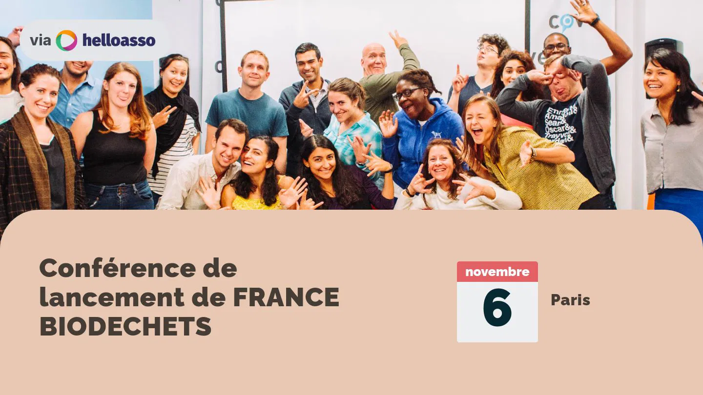 Conférence de lancement de FRANCE BIODECHETS