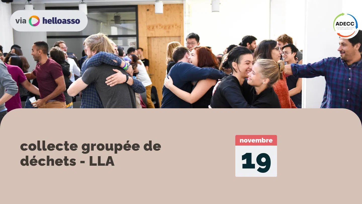 collecte groupée de déchets - LLA
