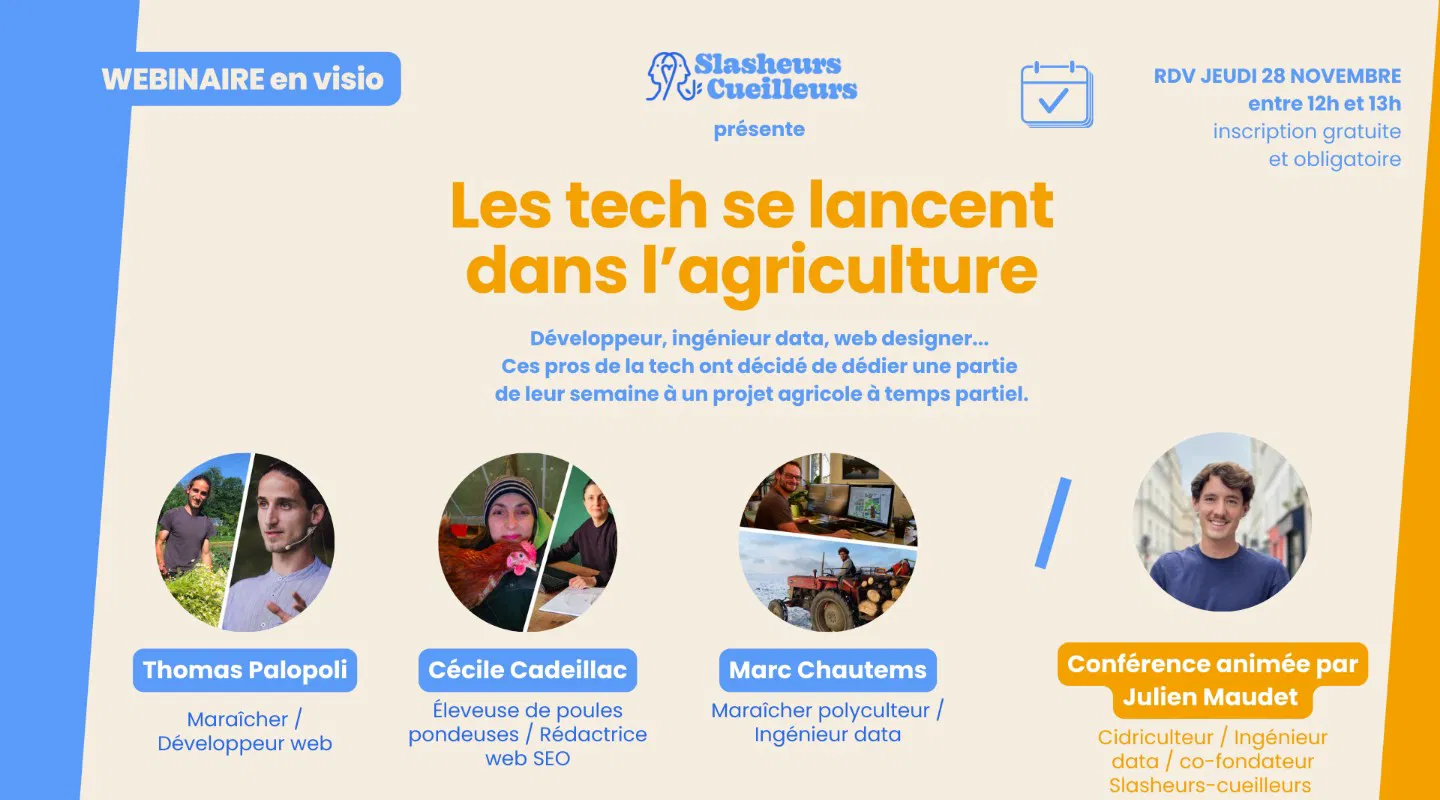 Temps partiel agricole et tech