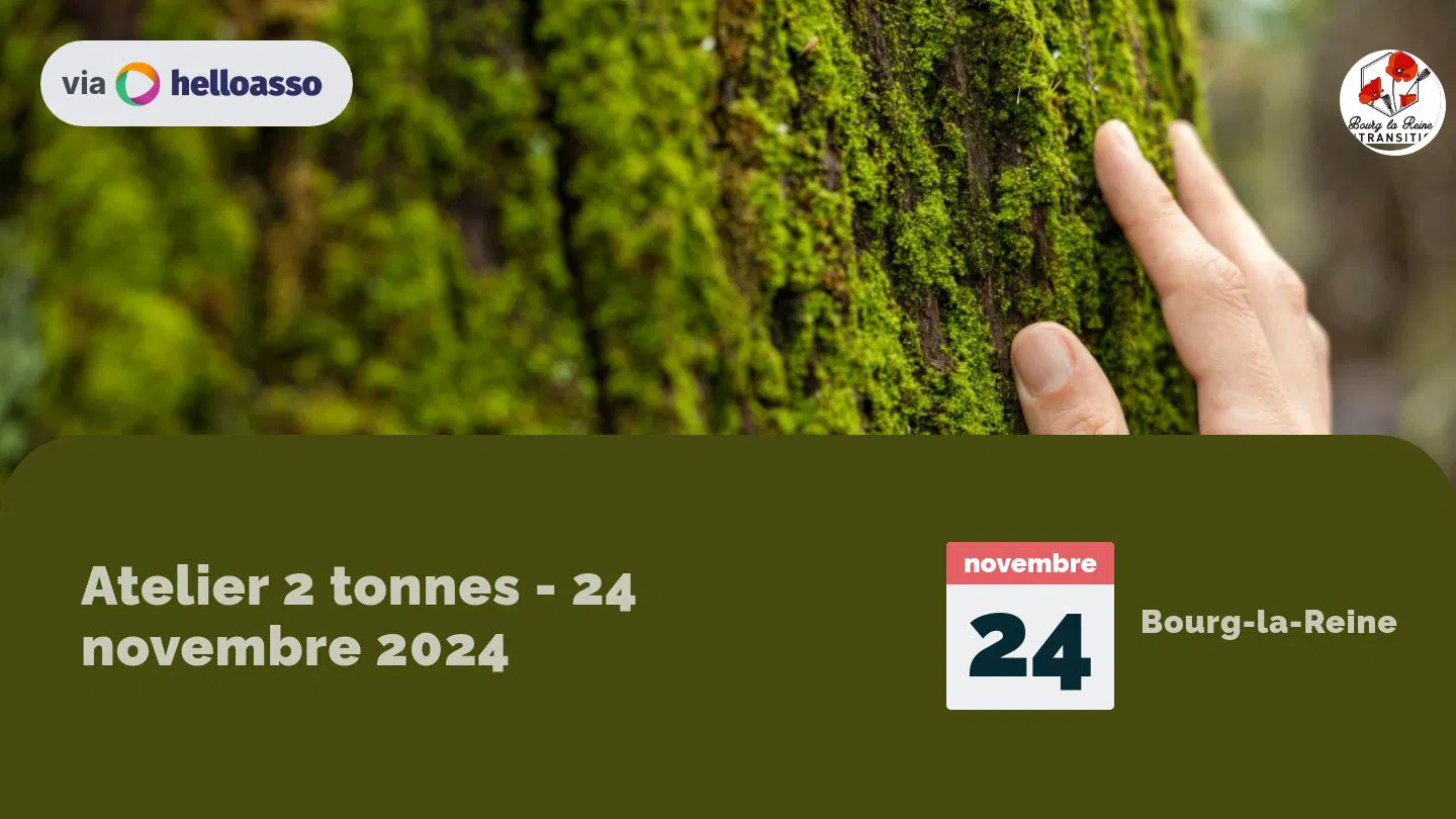 Atelier 2 tonnes - 24 novembre 2024 