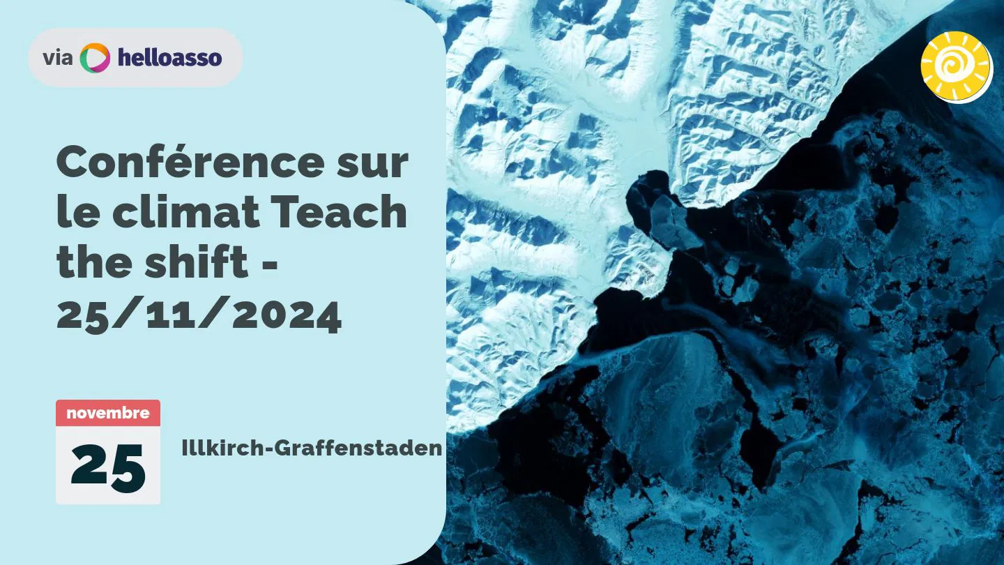 Conférence sur le climat Teach the shift - 25/11/2024