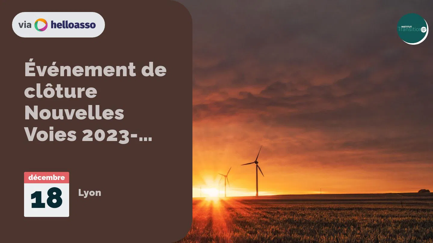 Événement de clôture Nouvelles Voies 2023-2024