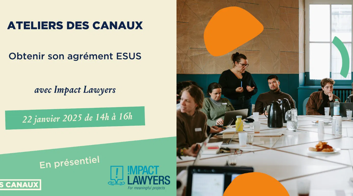 Atelier - Obtenir l'agrément ESUS