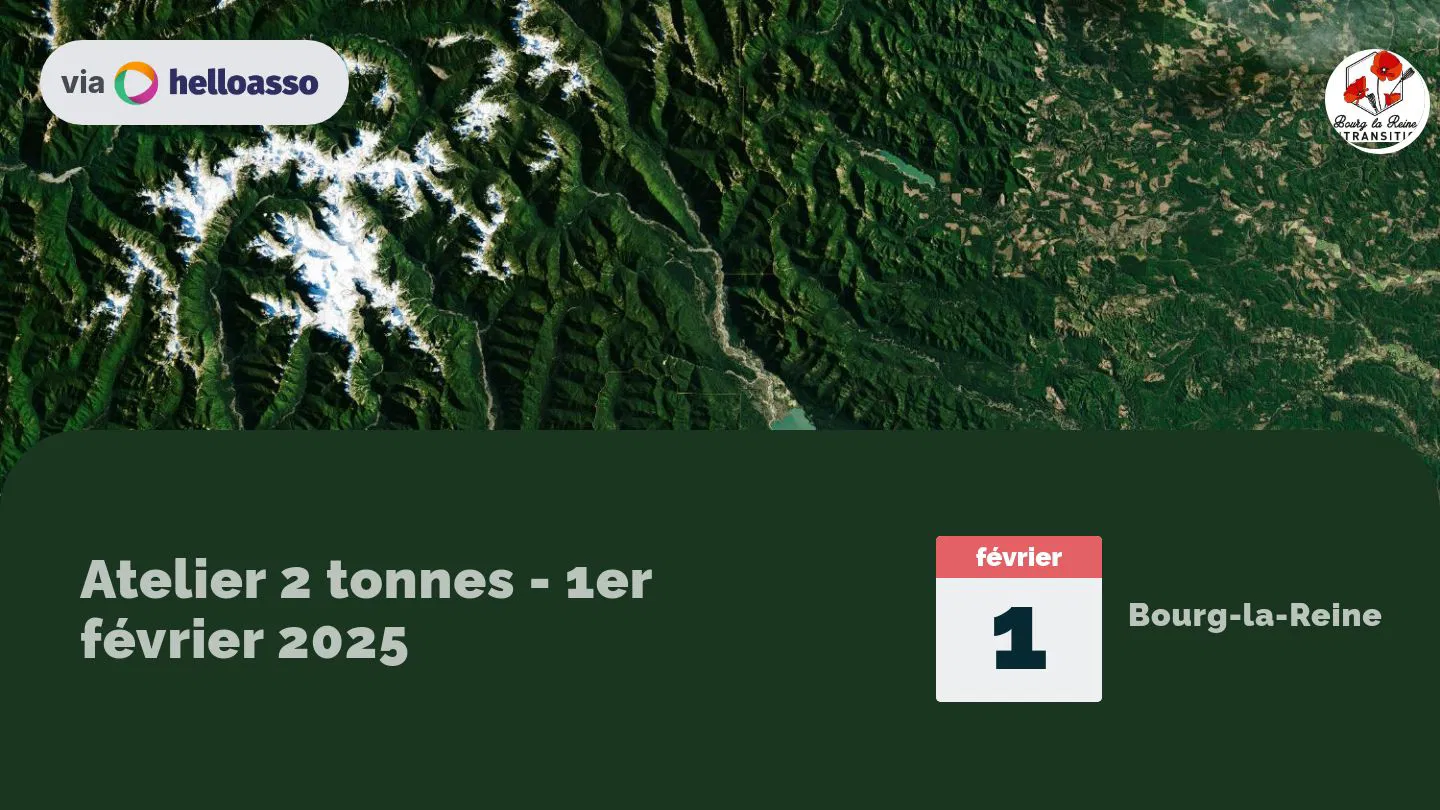 Atelier 2 tonnes - 1er février 2025