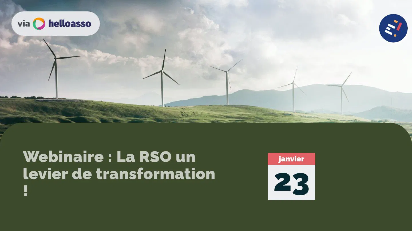 Webinaire : La RSO un levier de transformation !