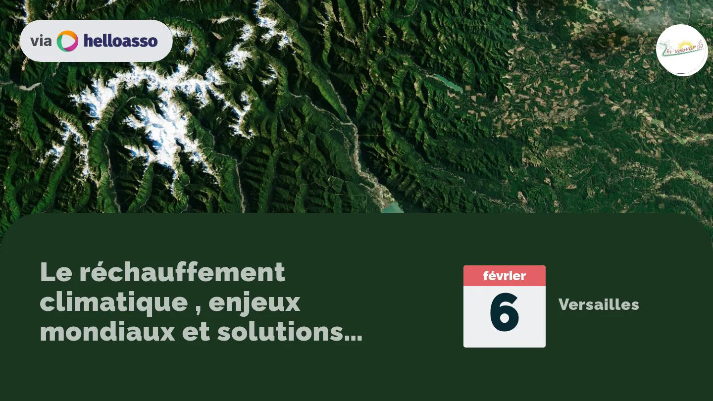 Le réchauffement climatique , enjeux mondiaux et solutions locales