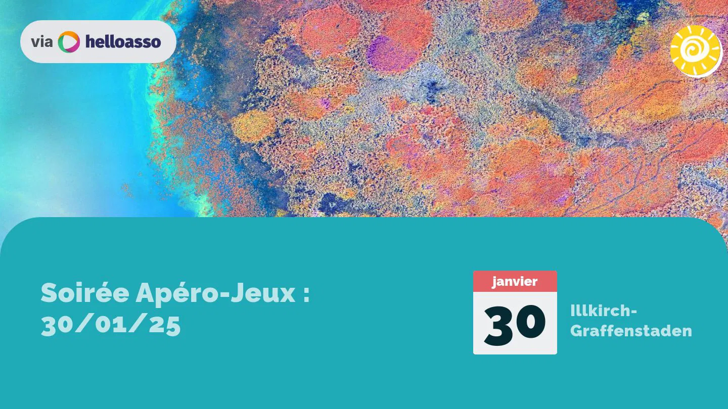 Soirée Apéro-Jeux : 30/01/25
