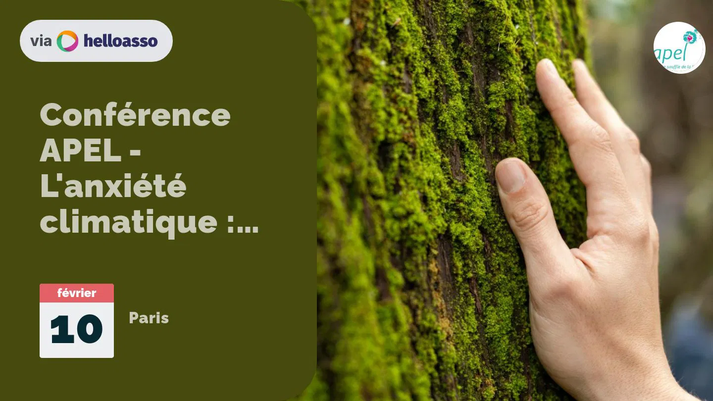 Conférence APEL - L'anxiété climatique : éduquer, émerveiller et agir