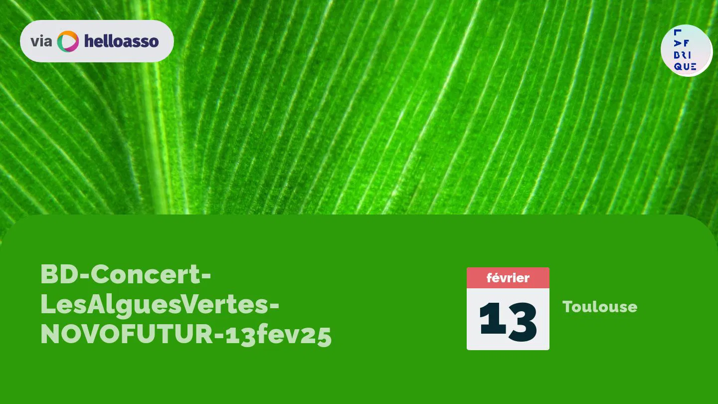 Les Algues Vertes - BD Concert engagé - Mnemotechnic et Poing - Novo Futur