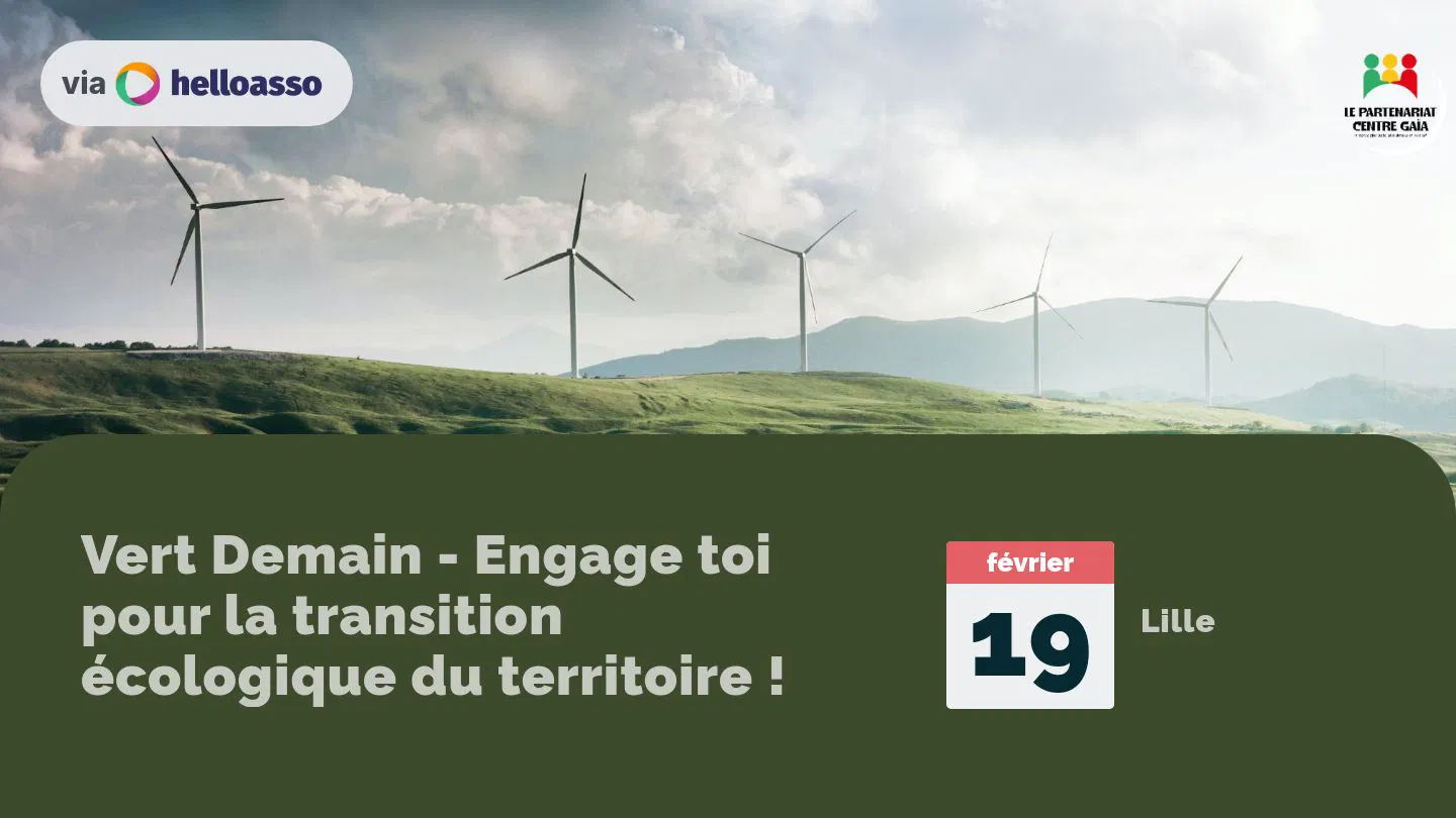 Vert Demain - Engage toi pour la transition écologique du territoire !