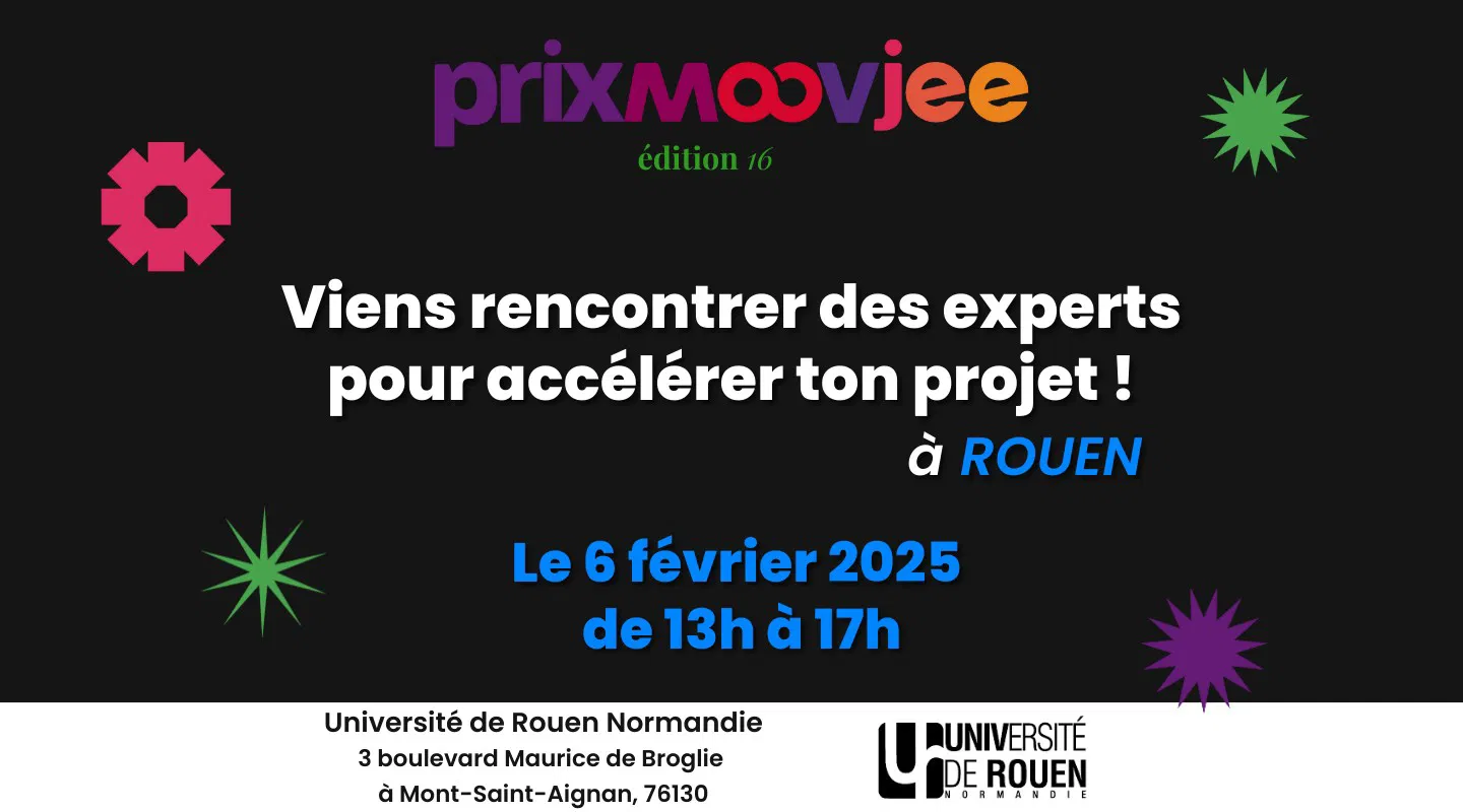 RDV à ROUEN pour rencontrer des experts métier et booster ton projet entrepreneurial ! 🚀