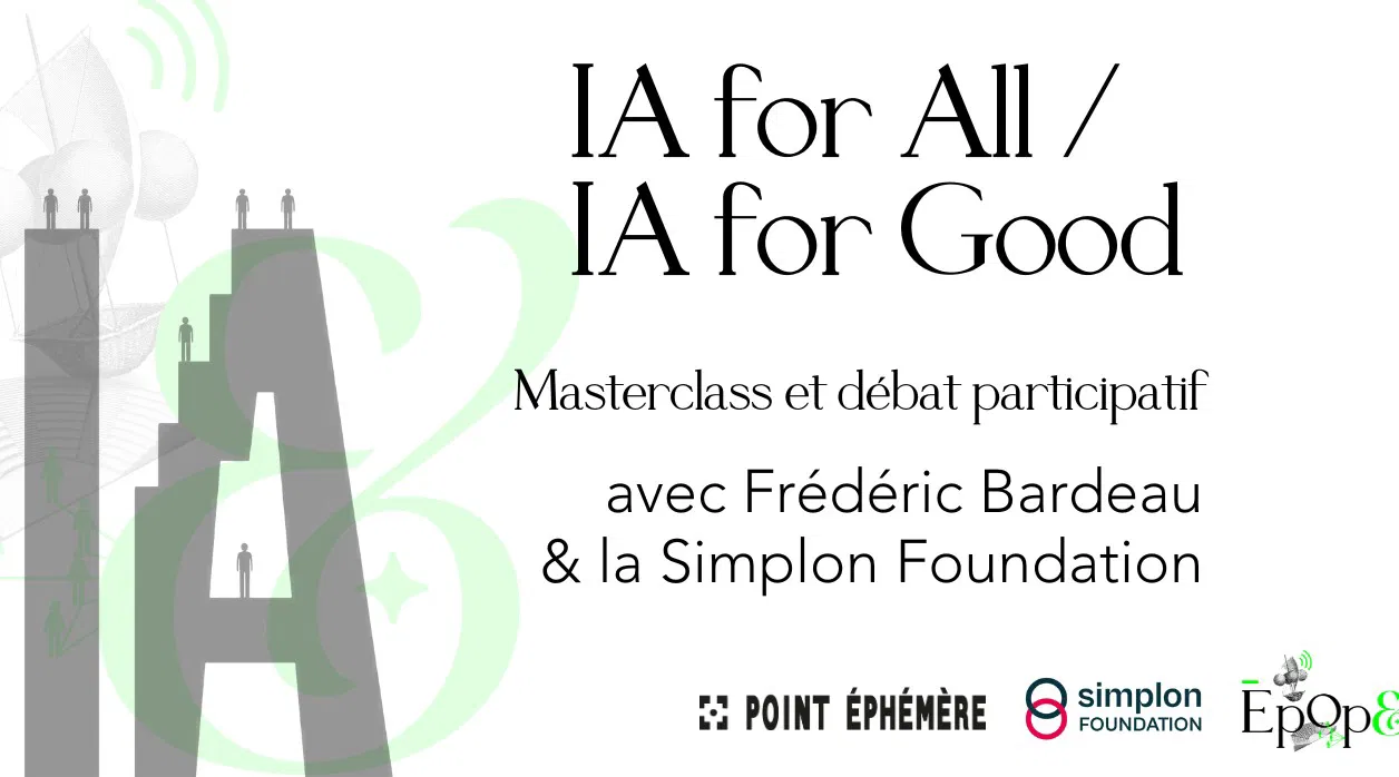 Événement Épop& - IA for All / IA for Good