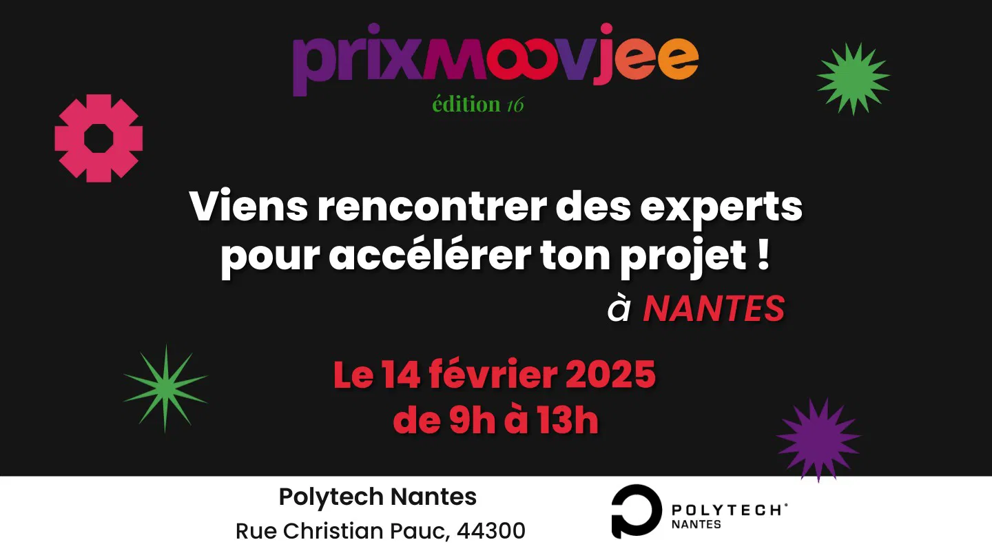 RDV à Nantes pour rencontrer des experts métier et booster ton projet entrepreneurial ! 🚀