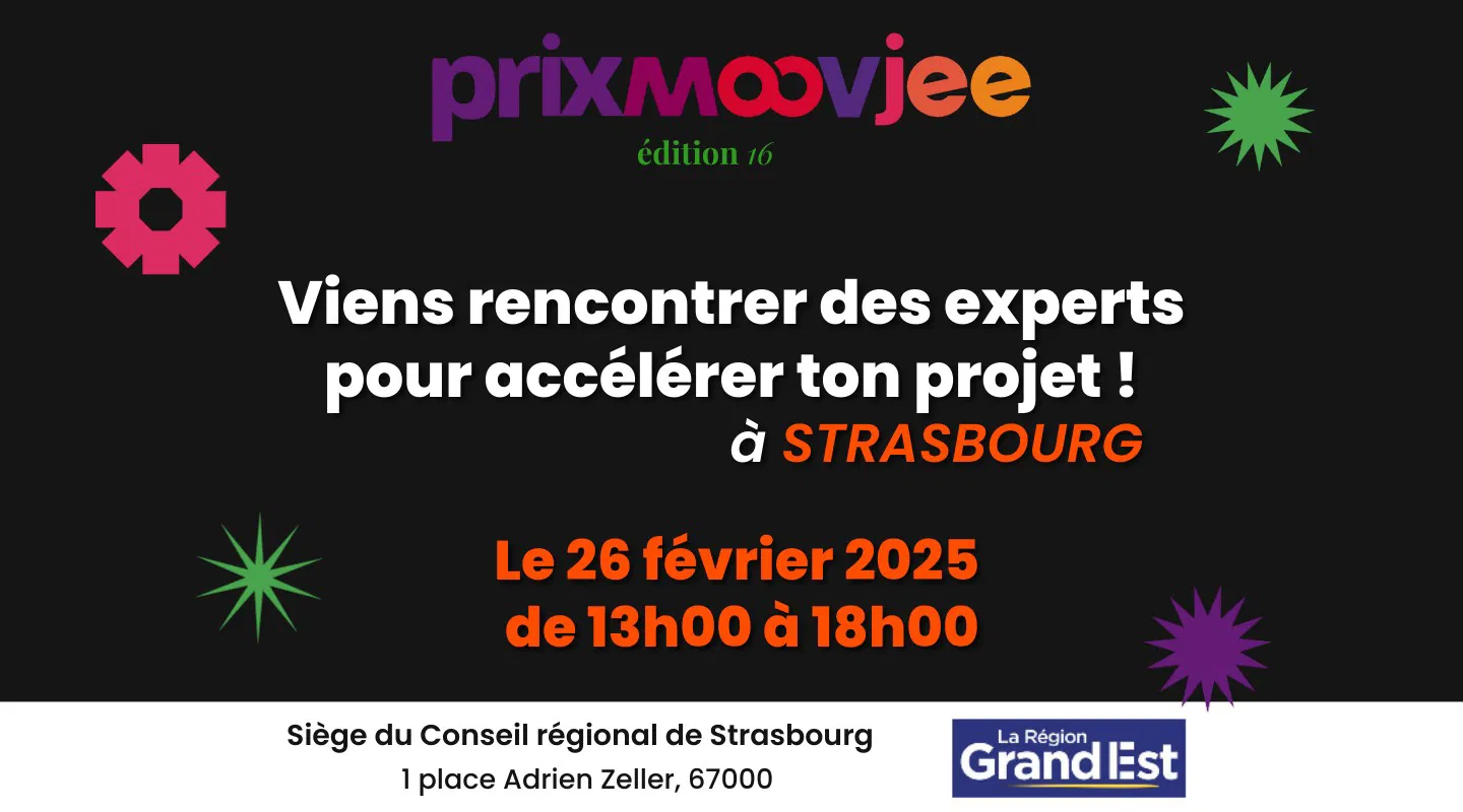 RDV à Strasbourg pour rencontrer des experts métier et booster ton projet entrepreneurial ! 🚀