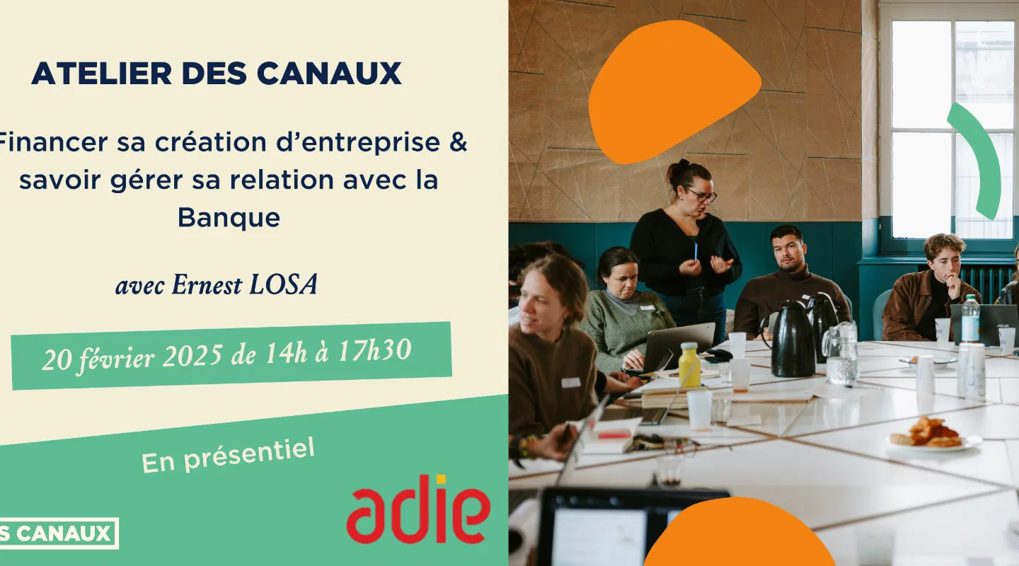 Atelier -  Financer sa création d'entreprise 