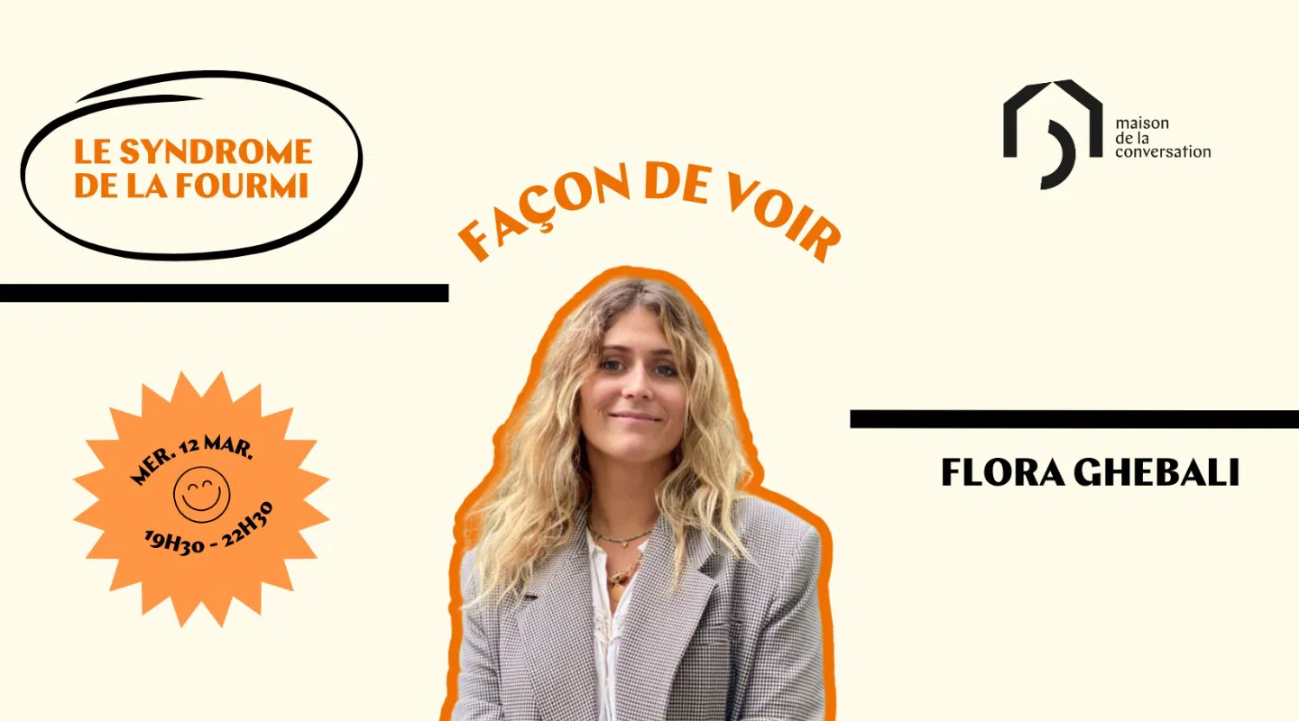 Façon de voir, LA SOIRÉE QUI FAVORISE LE PAS DE CÔTÉ avec F.Ghebali