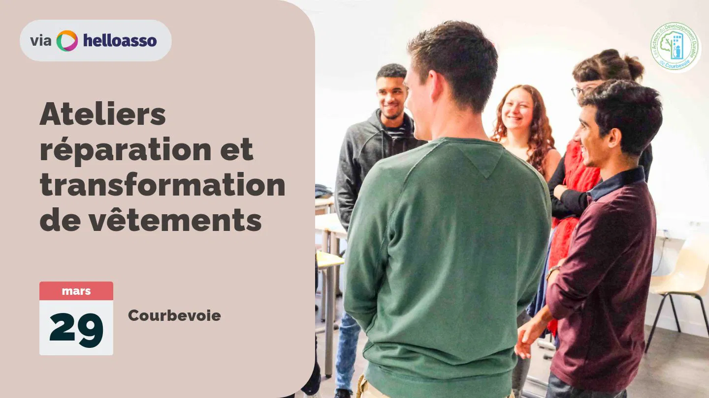Ateliers réparation et transformation de vêtements