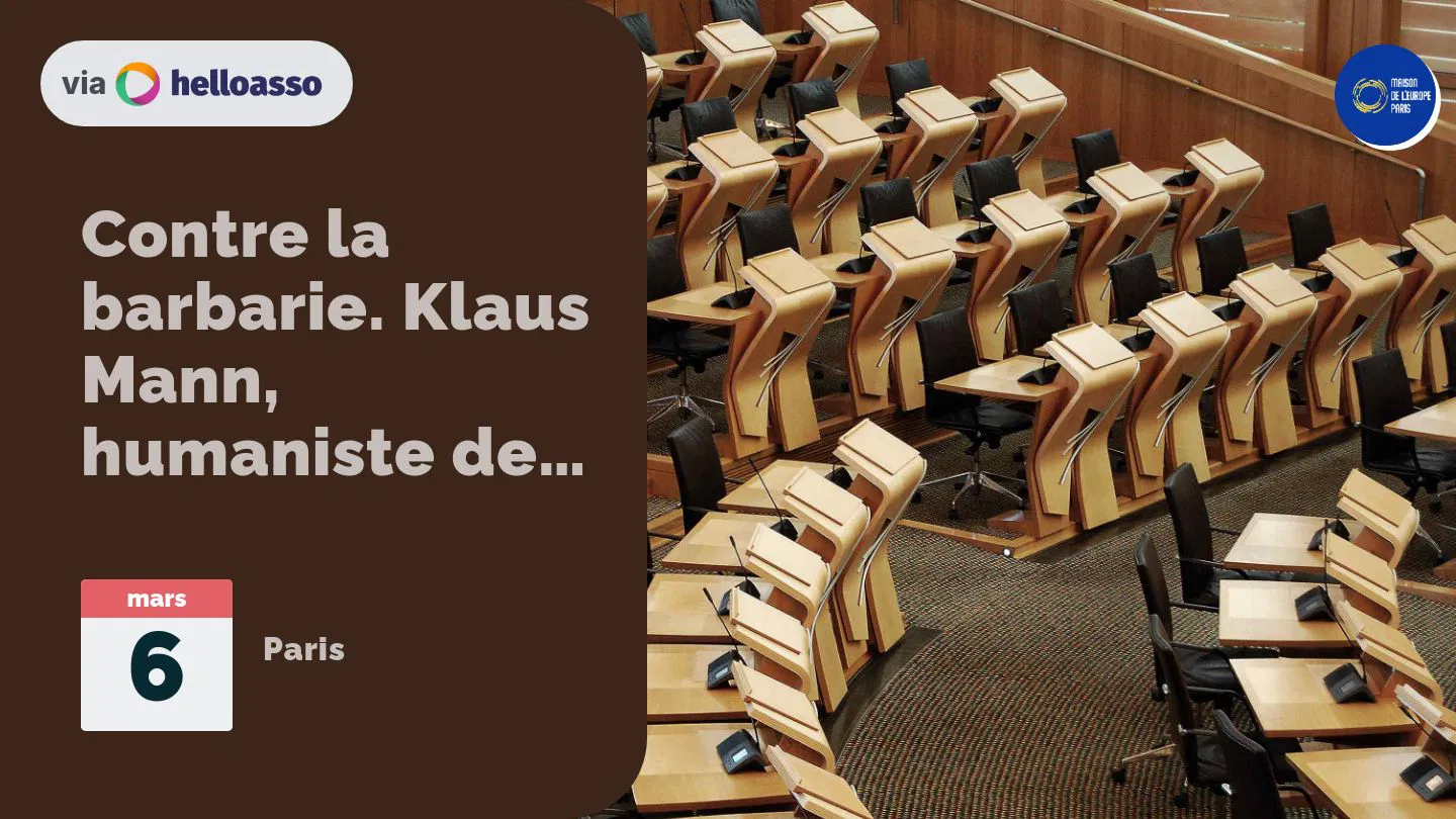 Contre la barbarie. Klaus Mann, humaniste de la première heure