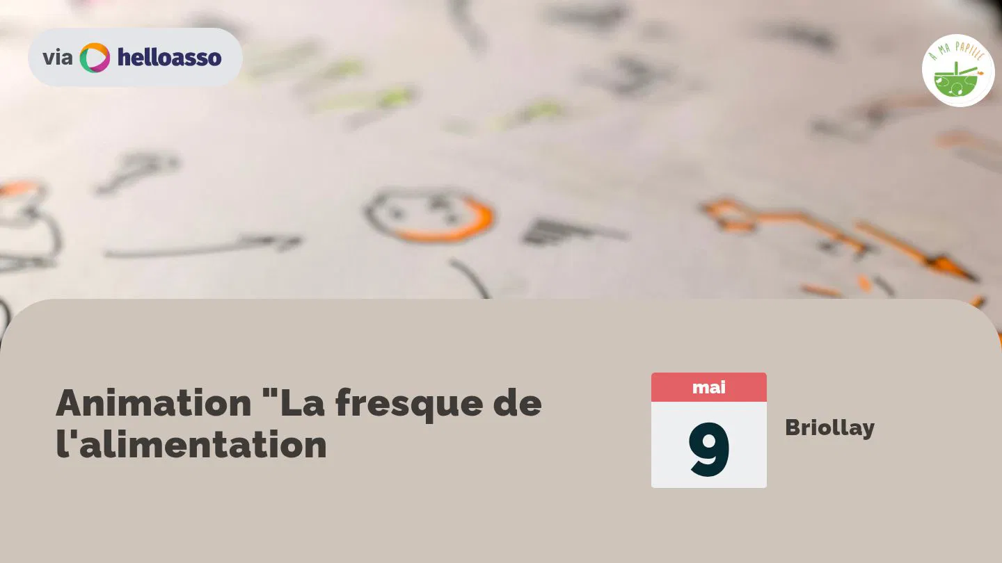 Animation "La fresque de l'alimentation