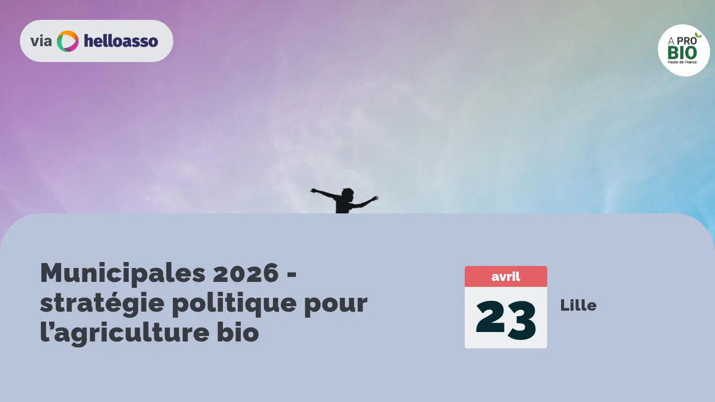 Municipales 2026 - stratégie politique pour l’agriculture bio