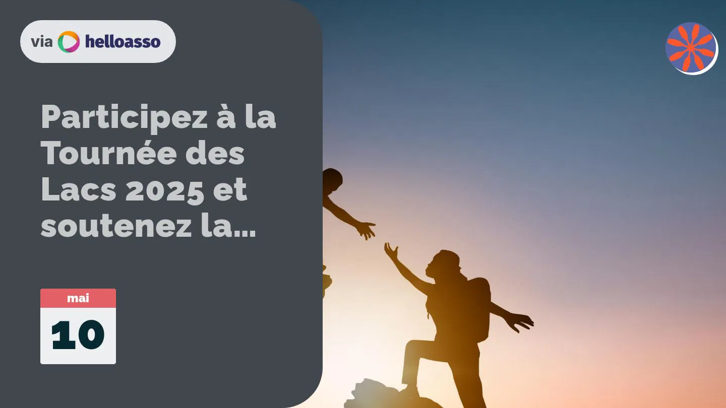 Participez à la Tournée des Lacs 2025 et soutenez la lutte contre les AVC !