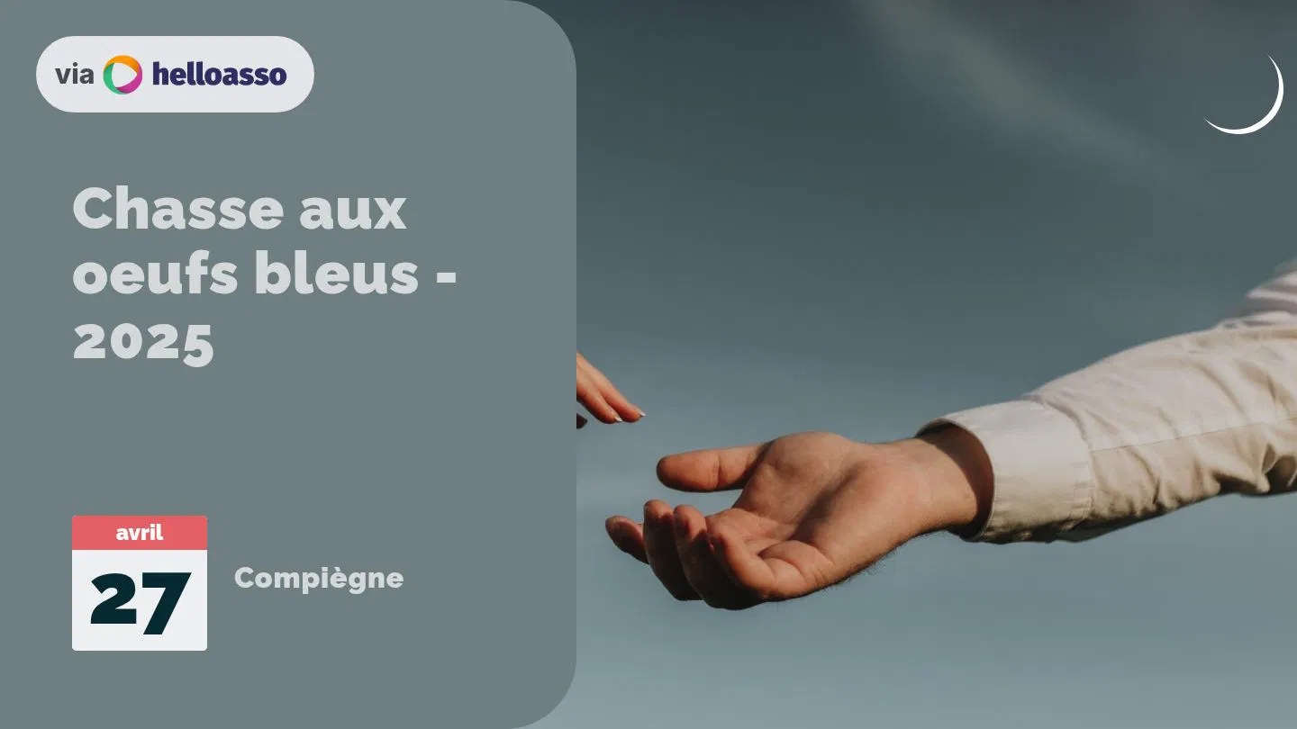 Chasse aux oeufs bleus - 2025