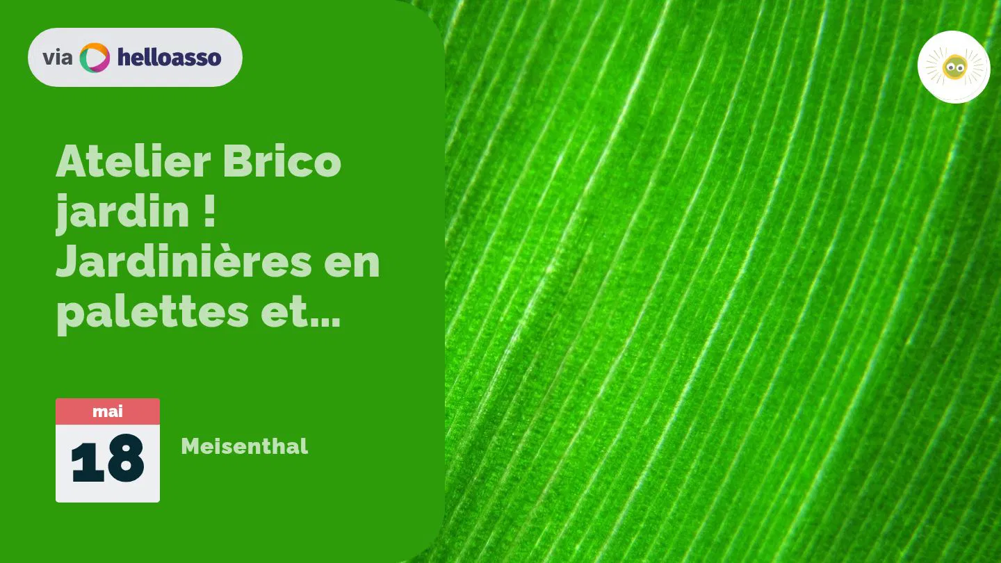 Atelier Brico jardin ! Jardinières en palettes et peintures à l'ocre