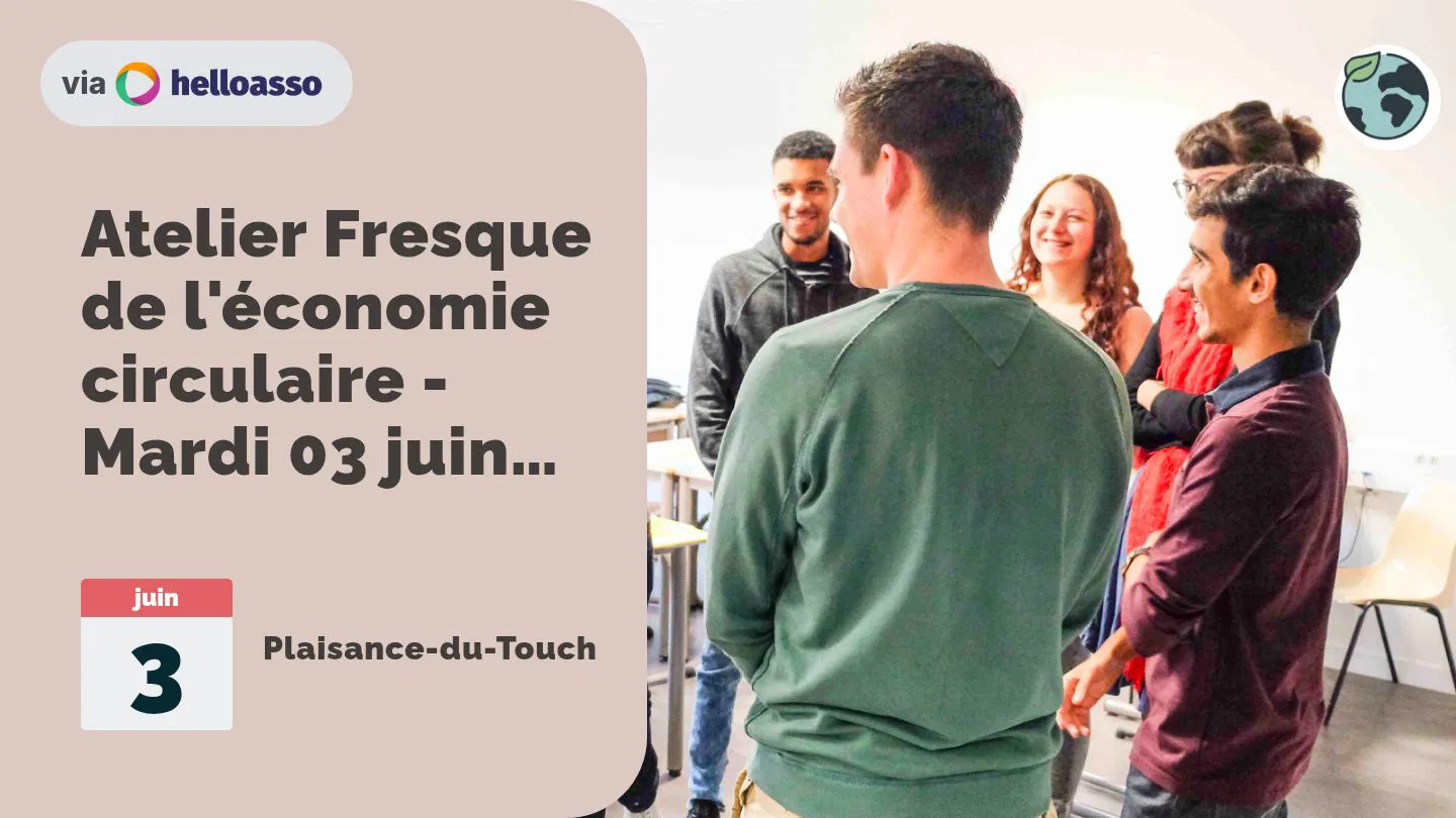 Atelier Fresque de l'économie circulaire - Mardi 03 juin 2025