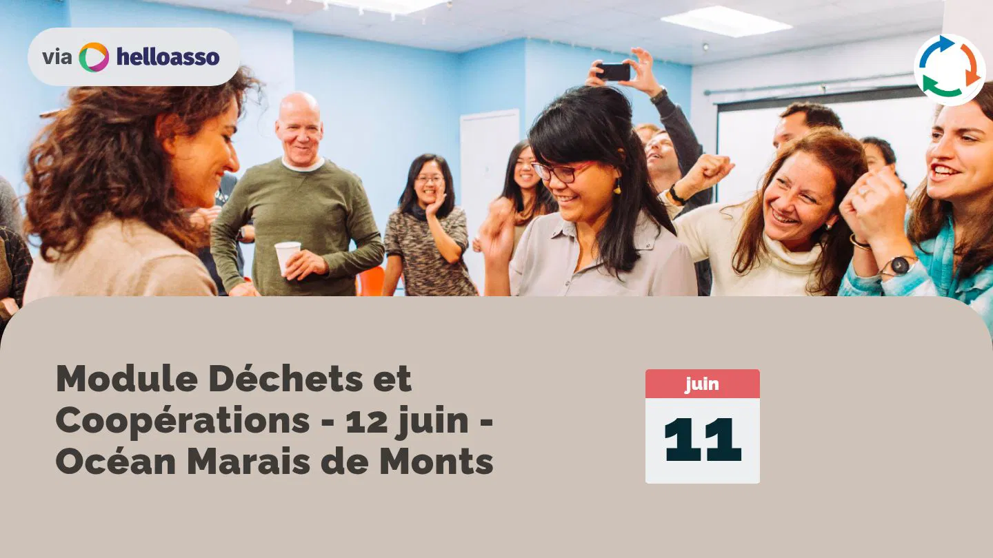 Module Déchets et Coopérations - 12 juin - Océan Marais de Monts 