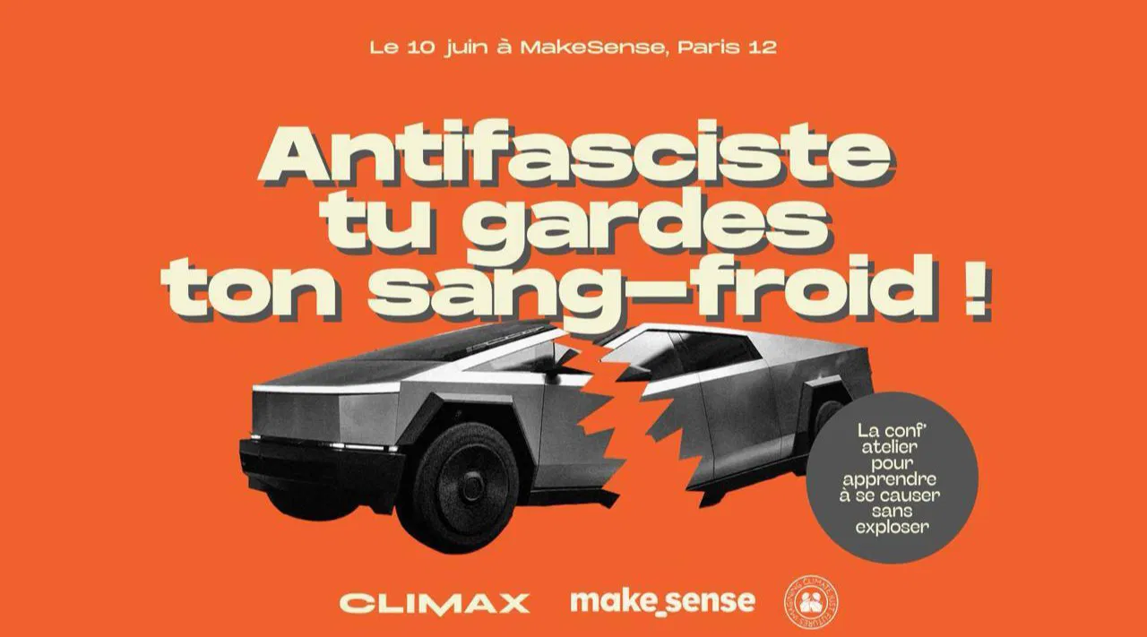 Anti-fasciste, tu gardes ton sang froid, la conf’ atelier pour apprendre à se causer sans exploser