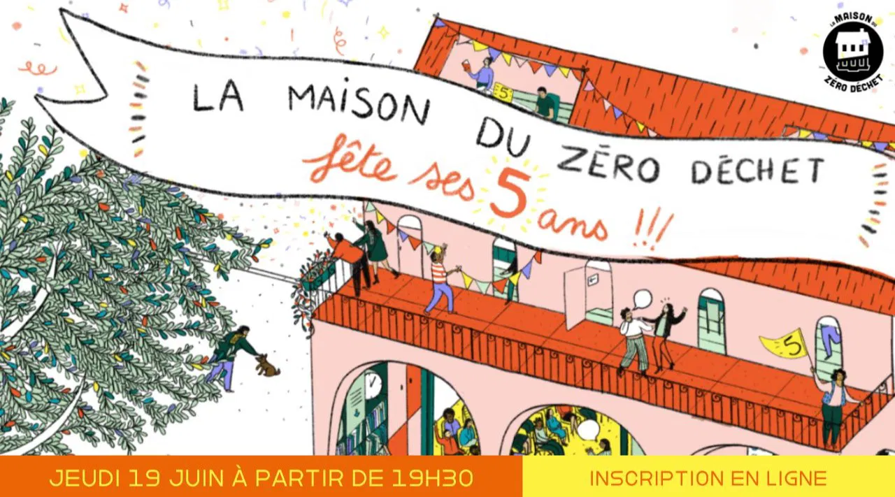 La Maison du Zéro Déchet fête ses 5 ans !